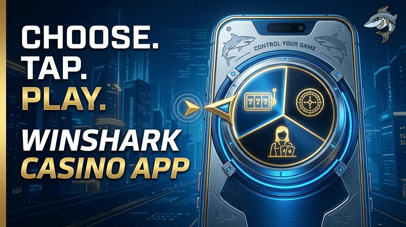 Winshark mobiles Casino auf dem Smartphone