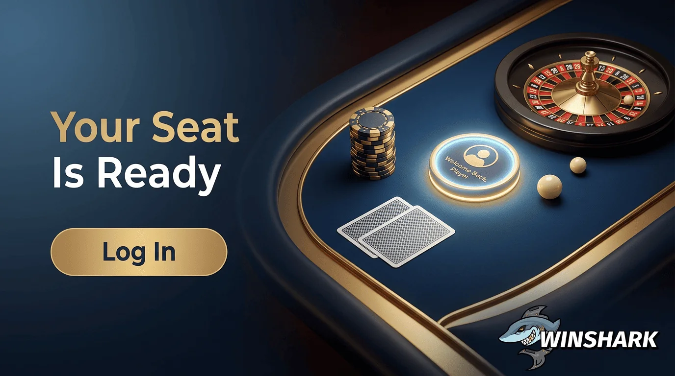 Winshark Mitglieder Login für Casino Spieler
